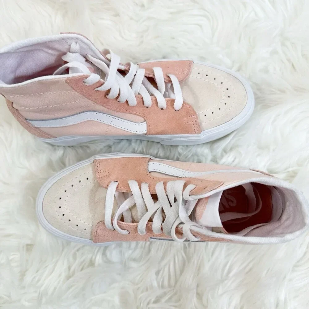 Vans Womens Sk8-hi Colorblock Tapered Sneakers Womens Size 5.5 Platform‎ Pastel